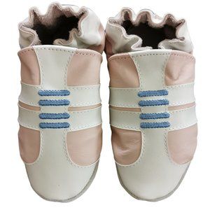 ROBEEZ | Vintage Trainers Soft Shoes, Pastel Pink
